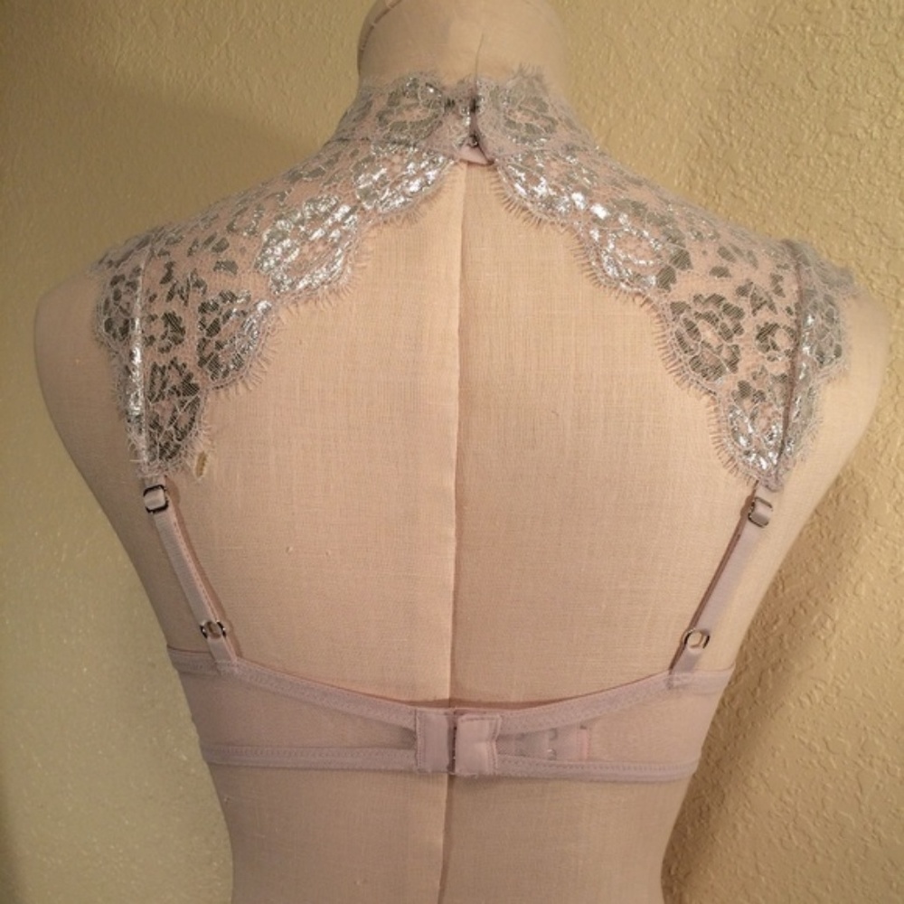 Victoria's Secret Dream Angels Pink & Silver Bra - Picture 2 of 5